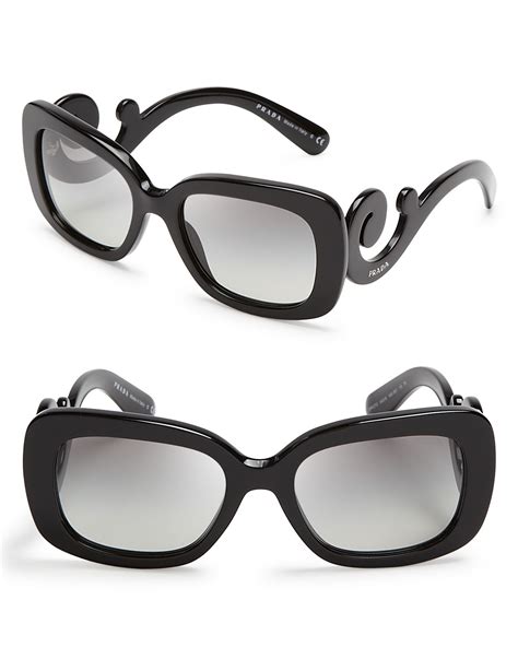 prada baroque sunglasses sunglass hut|Prada baroque style sunglasses.